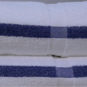 CENTER STRIPE TOWELS 100% COTTON 10S