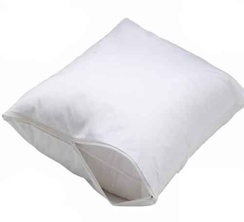 T180 PLAIN PILLOW PROTECTORS WITH ZIPPER
